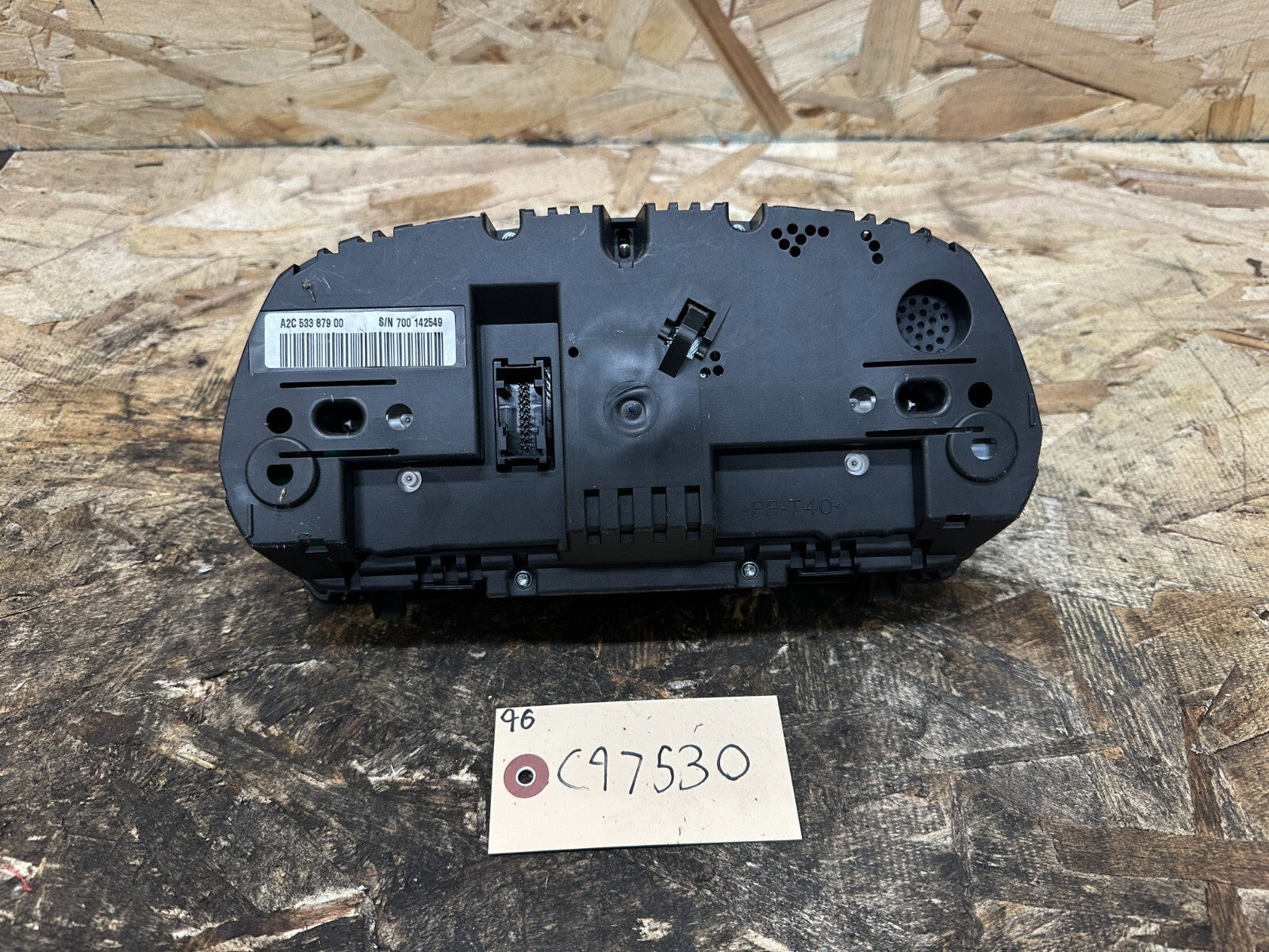 BMW 2006-2012 E90 3 SERIES INSTRUMENT GAUGE CLUSTER SPEEDOMETER MPH 9187365