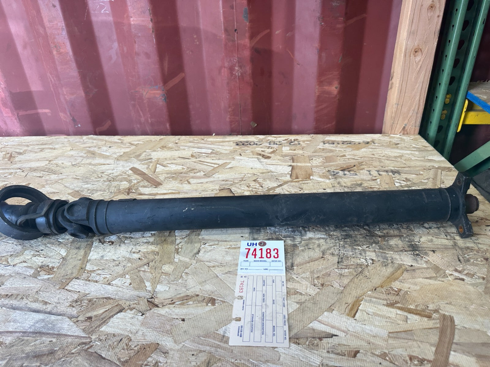 OEM BMW REAR DRIVESHAFT FITS MANUAL 06-12 E9X 330 7527356