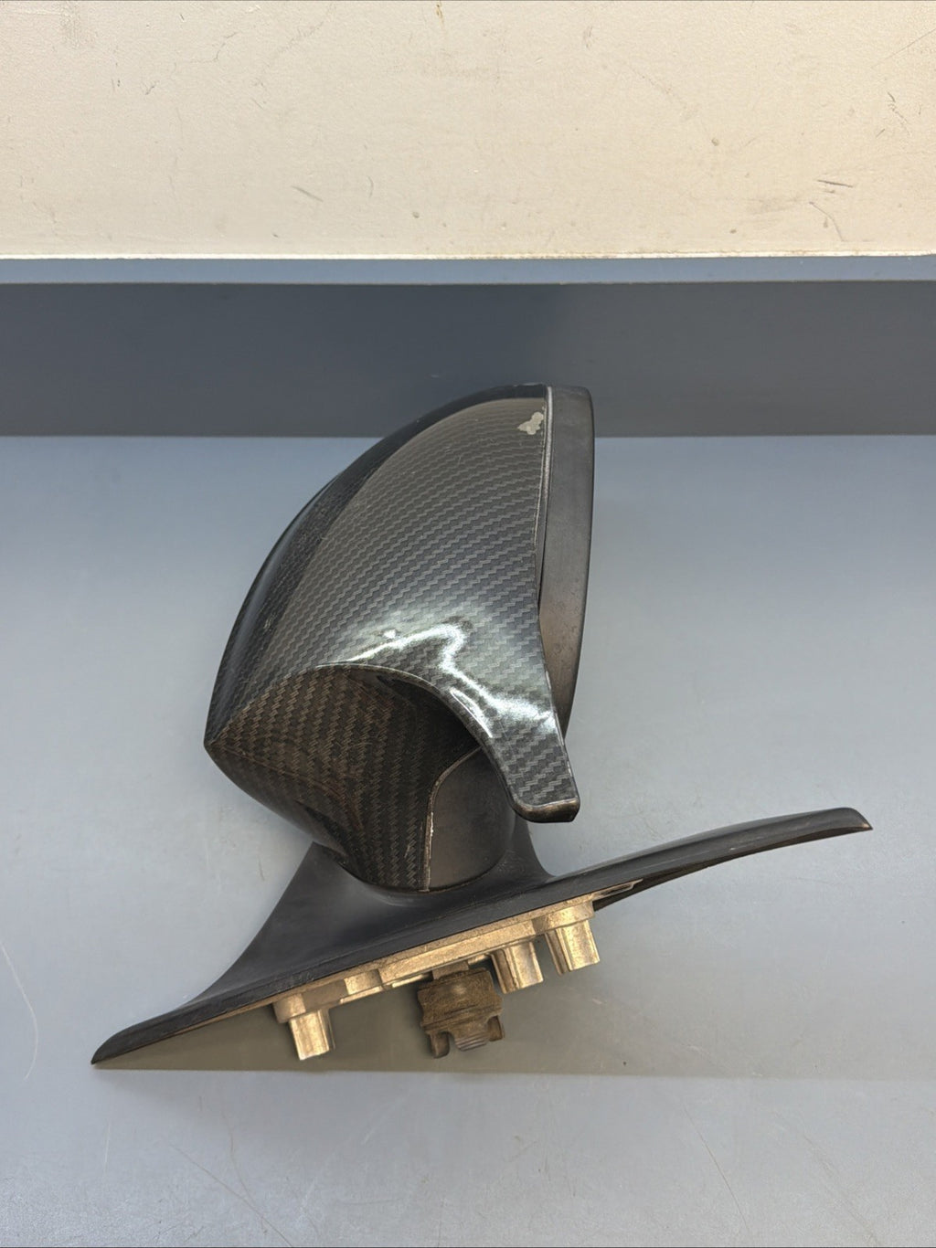 07-10 BMW 328i E92 E93 Passenger Right Door Mirror Carbon Cover 7119212
