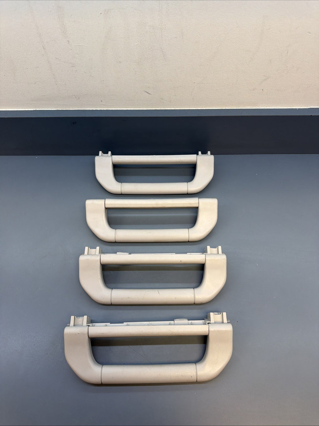 2006-2008  BMW  E65 750i  OVERHEAD GRAB HANDLES GRAY SET OF 4