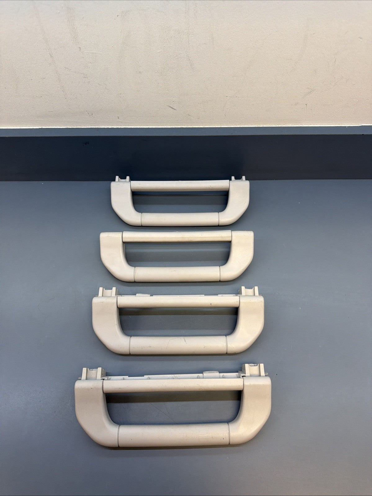 2006-2008  BMW  E65 750i  OVERHEAD GRAB HANDLES GRAY SET OF 4