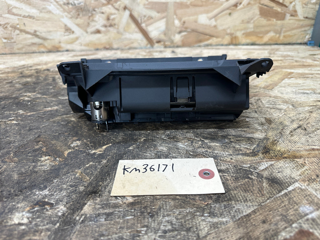 BMW 99-06 E46 3 SERIES BLACK CENTER STOREAGE TRIM+TRAY OEM 8268887+8268888