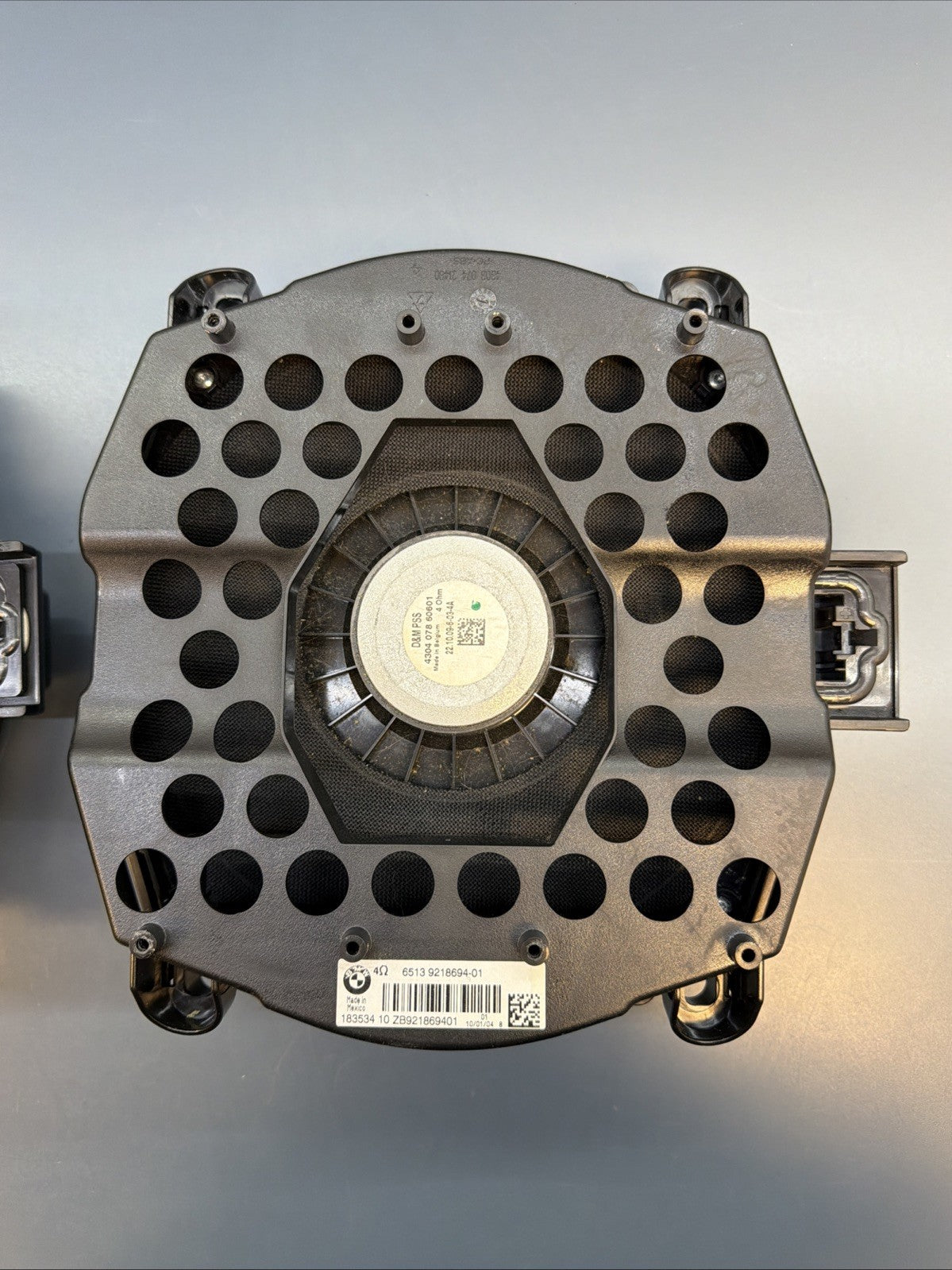 2007-2013 BMW X5 E70 LEFT/RIGHT FRONT CENTRAL BASS SUBWOOFER (SET OF 2) 9218694