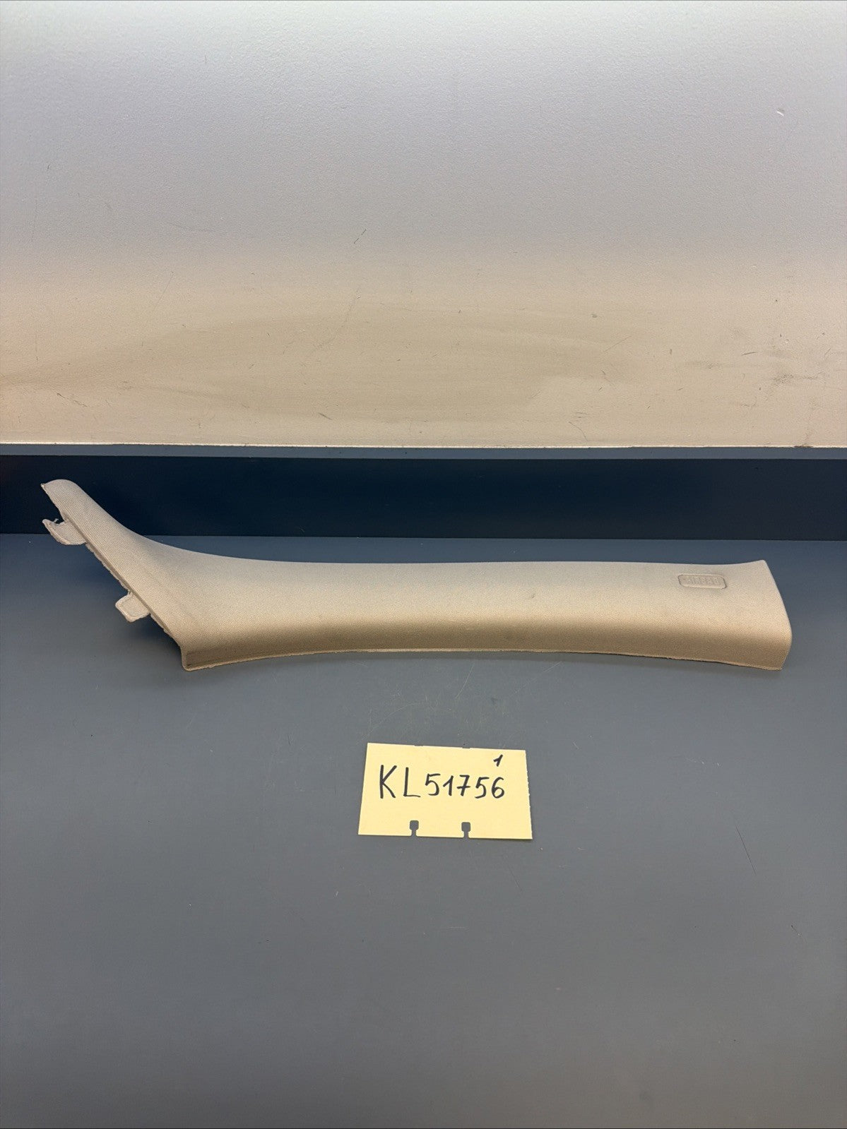 BMW E90 Series 4dr Front Left A Pillar Cloth Trim 7058332 GRAY