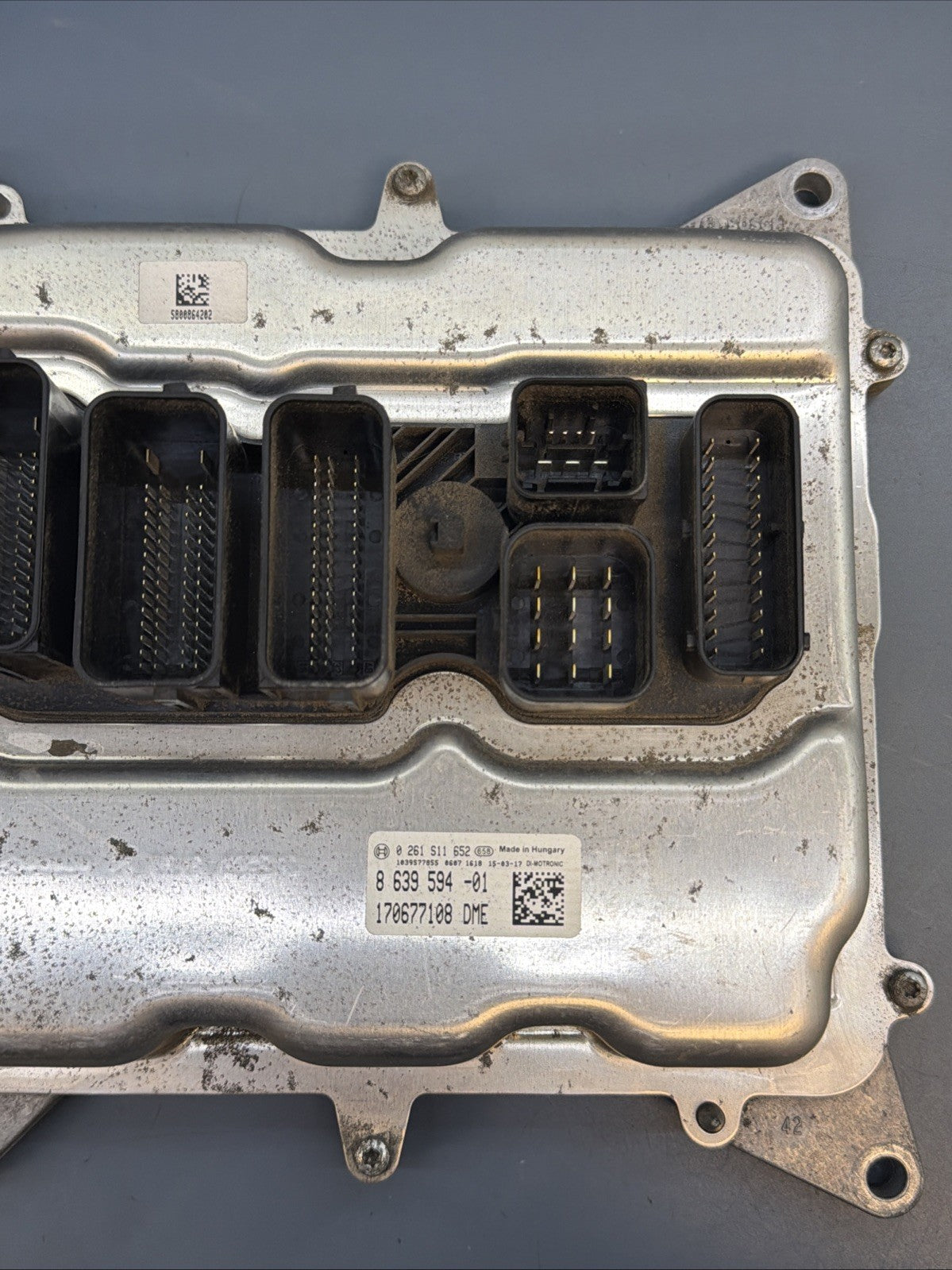 BMW F22 F30 F32 2 3 4 SER 2.0 N20 N26 ENGINE COMPUTER DME FEM KEY 8639594