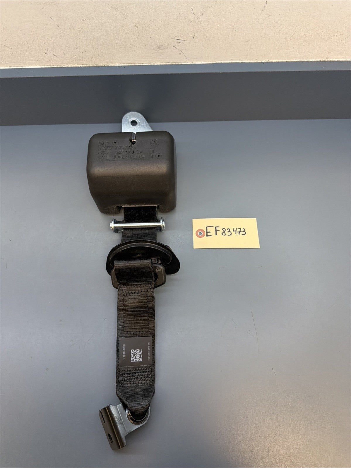 2018 - 2023 BMW X2 F39 REAR LEFT SIDE SEAT BELT SEATBELT RETRACTOR OEM 7422967