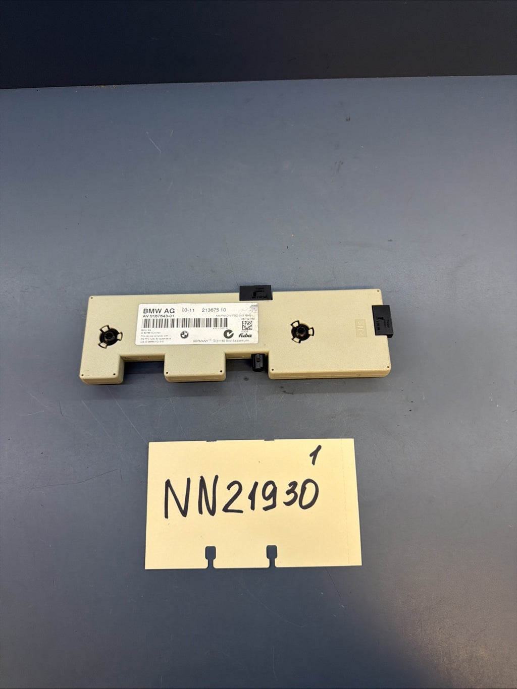2008 - 2013 BMW E92 E90 E93 M3 Radio Antenna Amplifier Module 9187643-01 OEM