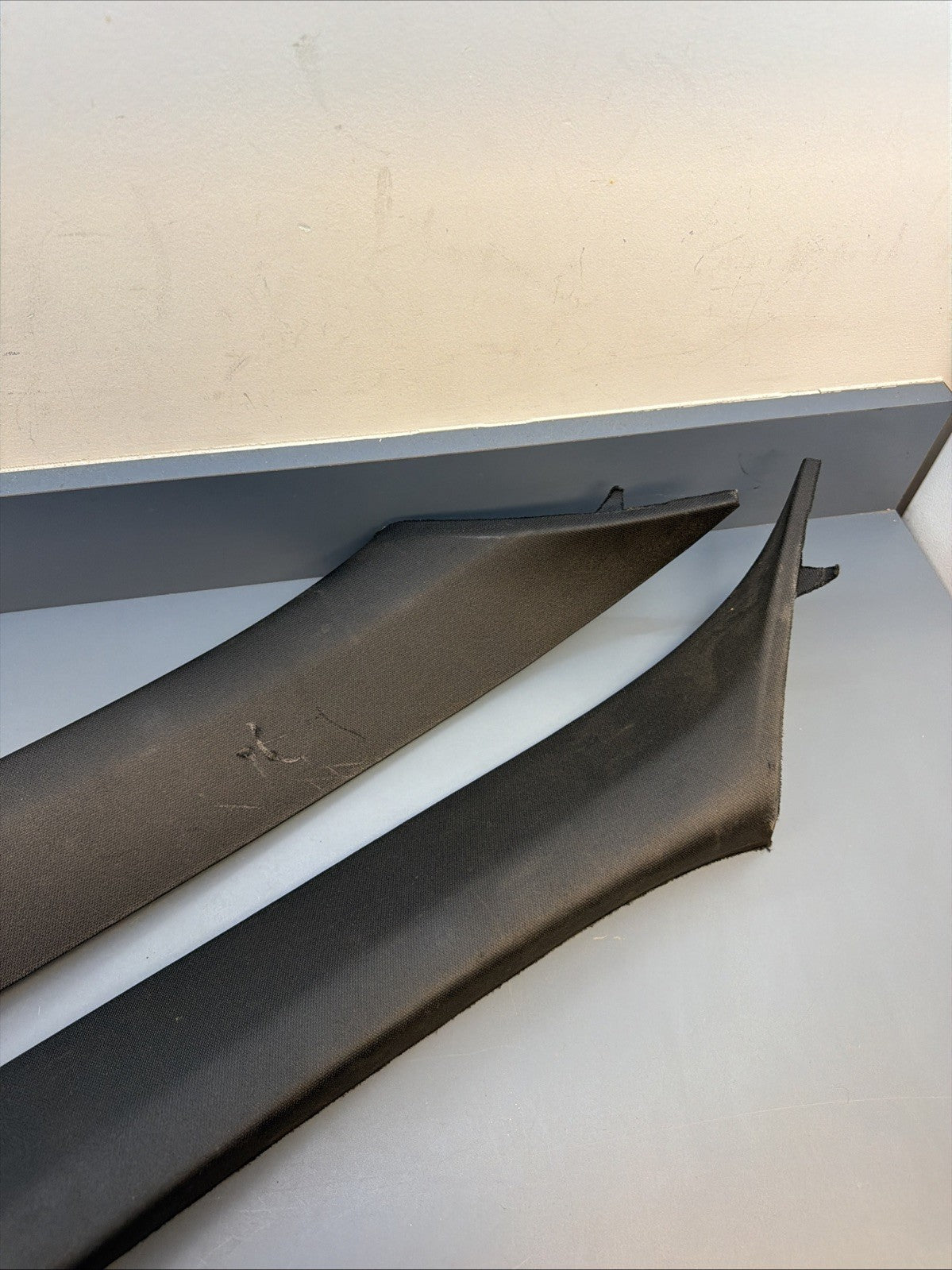 BMW 11-17 F25 X3 FRONT LEF T& RIGHT SIDE A PILLAR TRIM PANEL 9169303 9169304