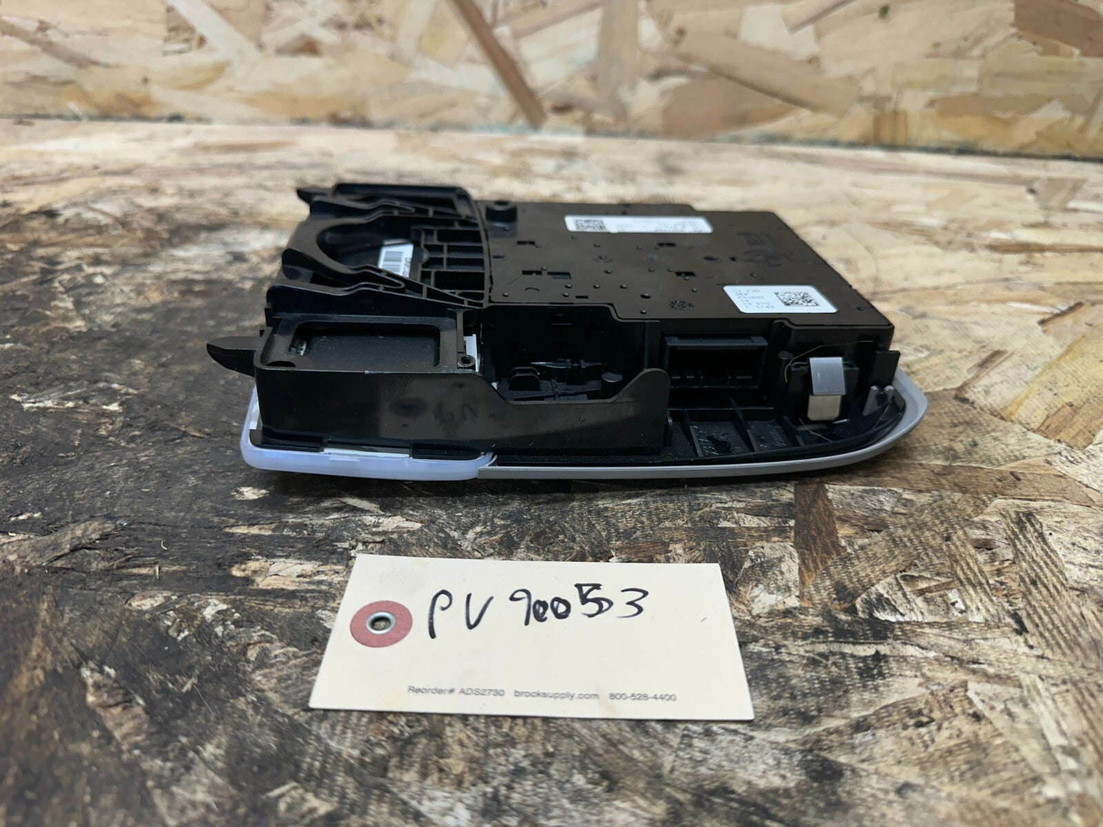 BMW F30 2012-2019 OVERHEAD DOME LIGHT SUNROOF SWITCH GRAY OEM 9321466