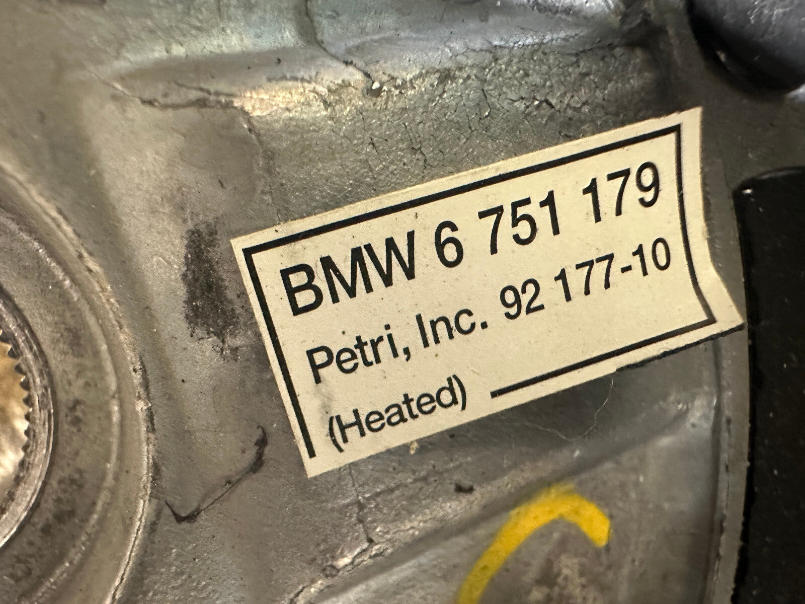 BMW 98-06 E53 X5 NON HEATED LEATHER STEERING WHEEL OEM 6751179