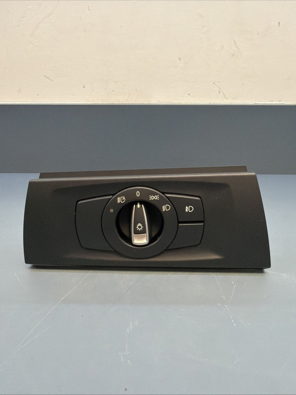 06-11 BMW E90 E92 328i 335d Headlight Control Switch Unit Black 9169398 OEM