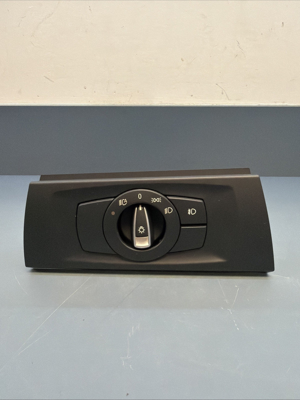 06-11 BMW E90 E92 328i 335d Headlight Control Switch Unit Black 9169398 OEM