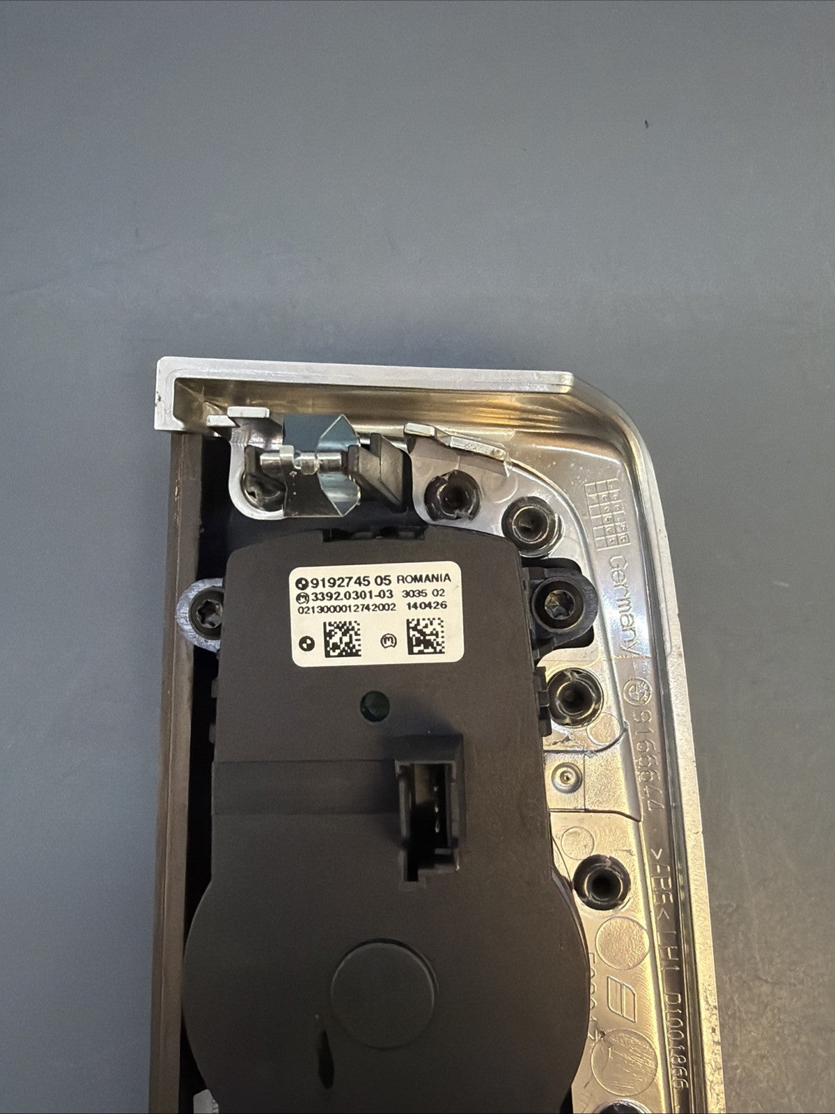 Headlight Control Switch 9192745 OEM BMW F01 F02 F10 740i 750i 528i 535i