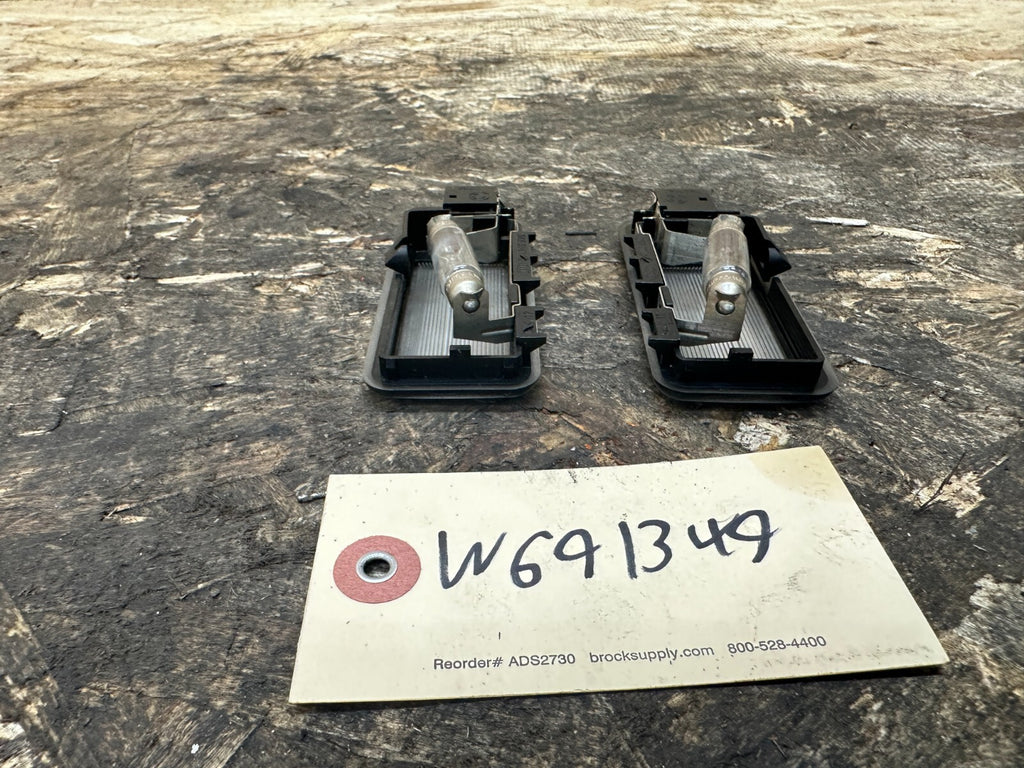 BMW 2003-2006 E83 X3 INTERIOR READING LIGHT SET BLACK OEM 140929+30