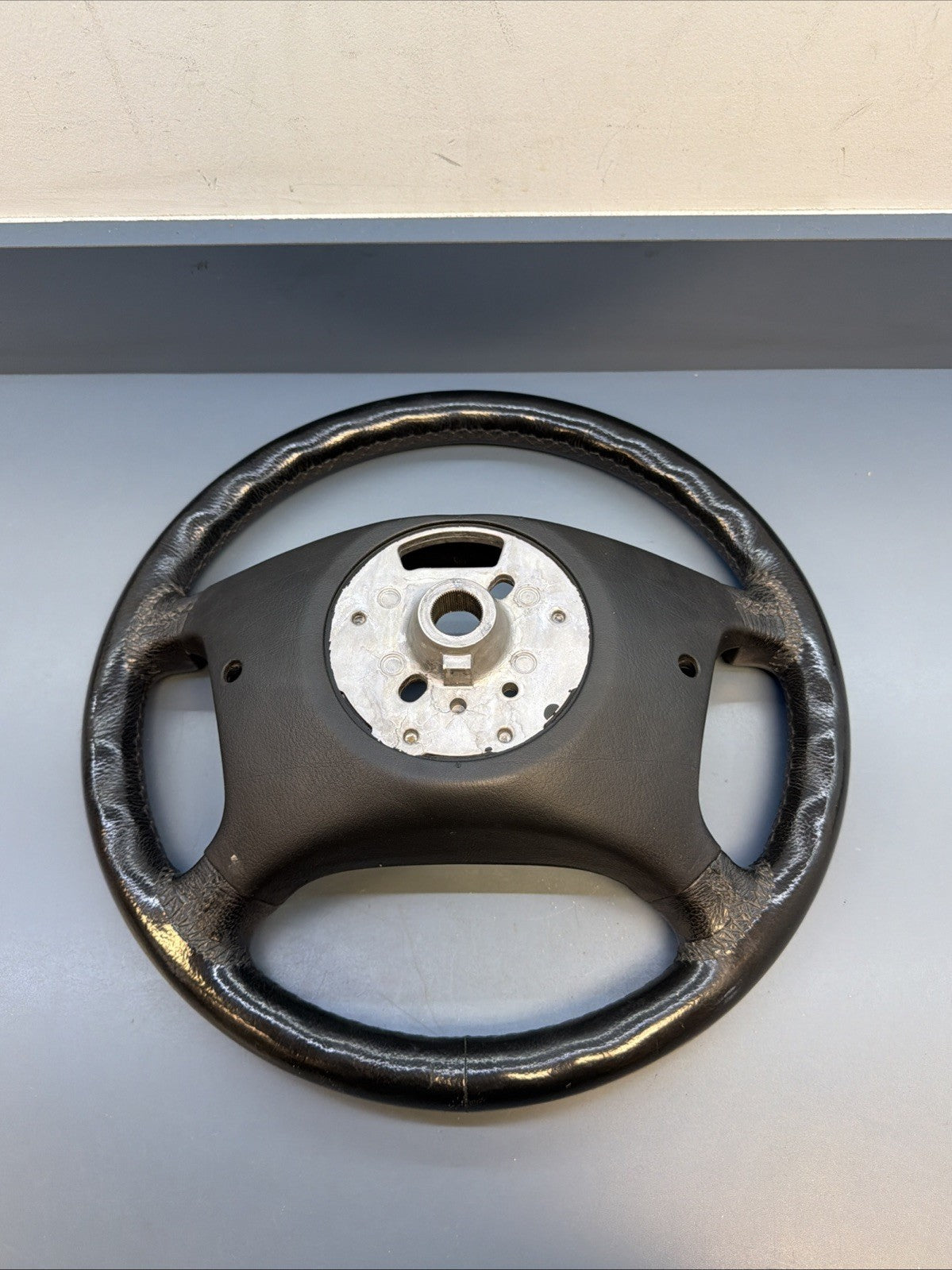 99-06 BMW OEM 330XI STEERING WHEEL W/O CONTROL SWITCHES LEATHER BLACK 6753947