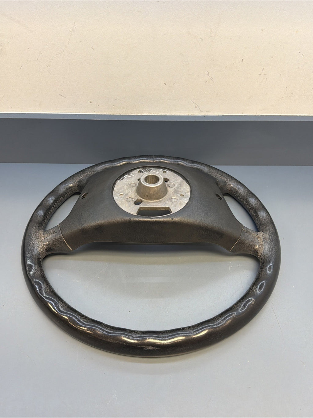 BMW E38 E39 740I 750I 530I 540I Steering Wheel Black Leather OEM 1095633