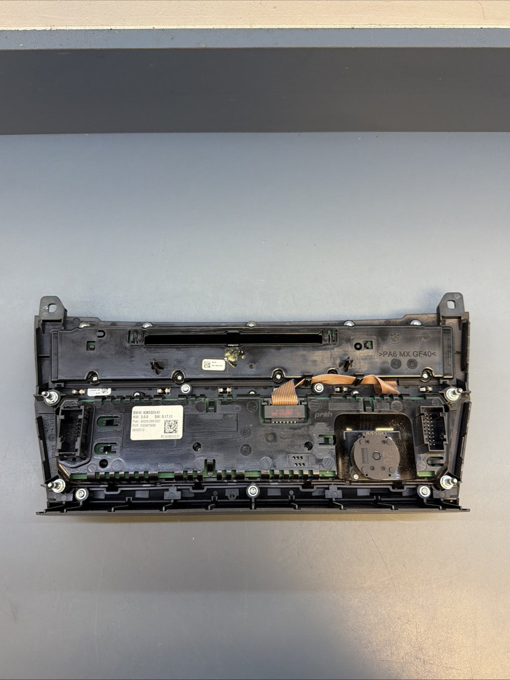 11-16 BMW F10 535i AC Heater Climate Temperature Control Unit 9285333 OEM