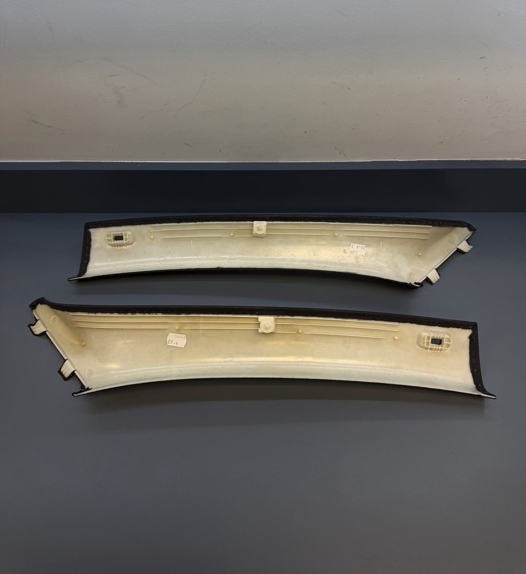 BMW E90 335xi Series 4dr Front Left & Right A Pillar Cloth Trim 7058332 7058331
