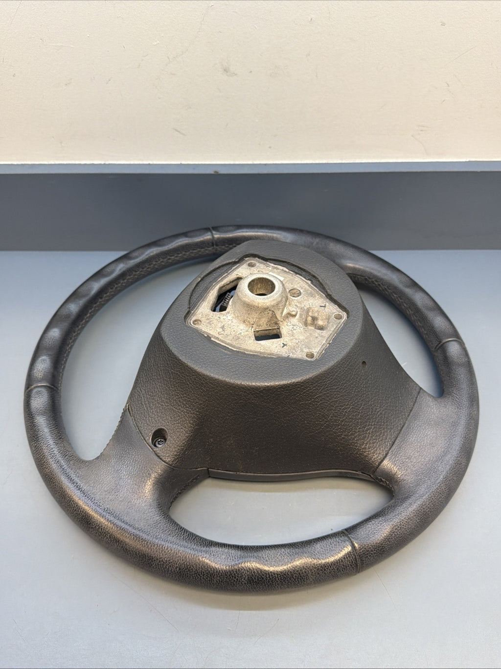 11-16 BMW 528i 535i 550i F10 Black Leather Steering Wheel OEM 9229479