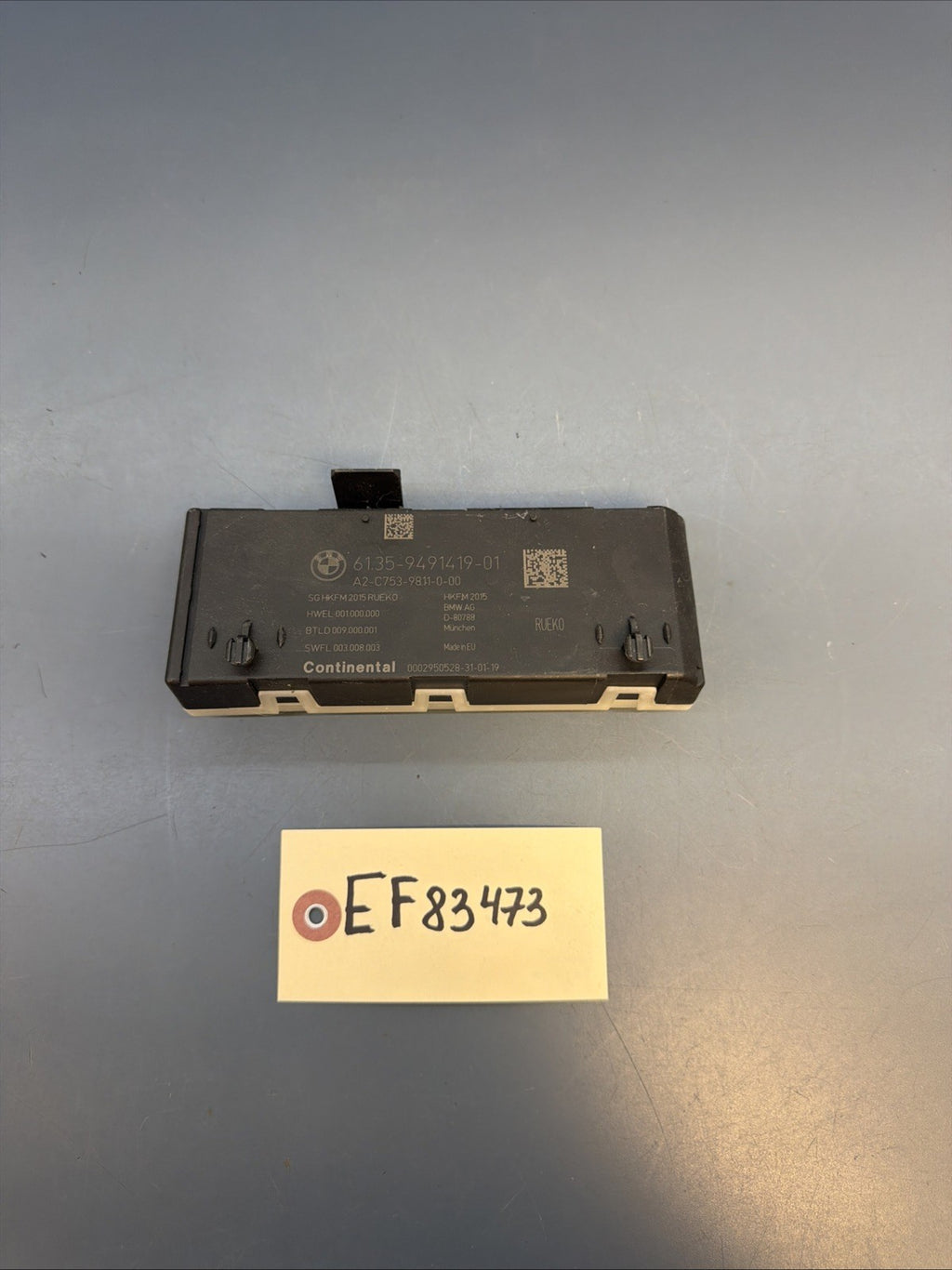 2017-2023 BMW X2 F39 Trunk Hatch Liftgate Lift Control Module OEM 9491419