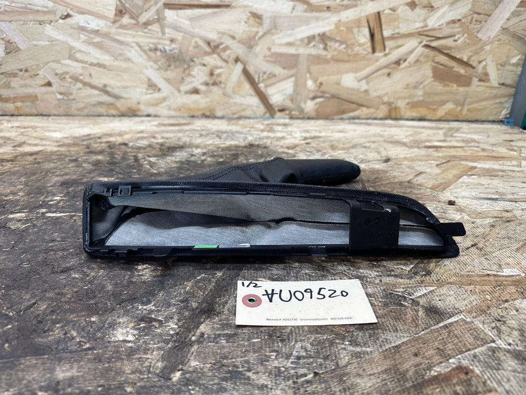 BMW 07-13 E88 E82 1 SERIES EMERGENCY PARKING BRAKE BOOT COVER BLACK OEM 9142741