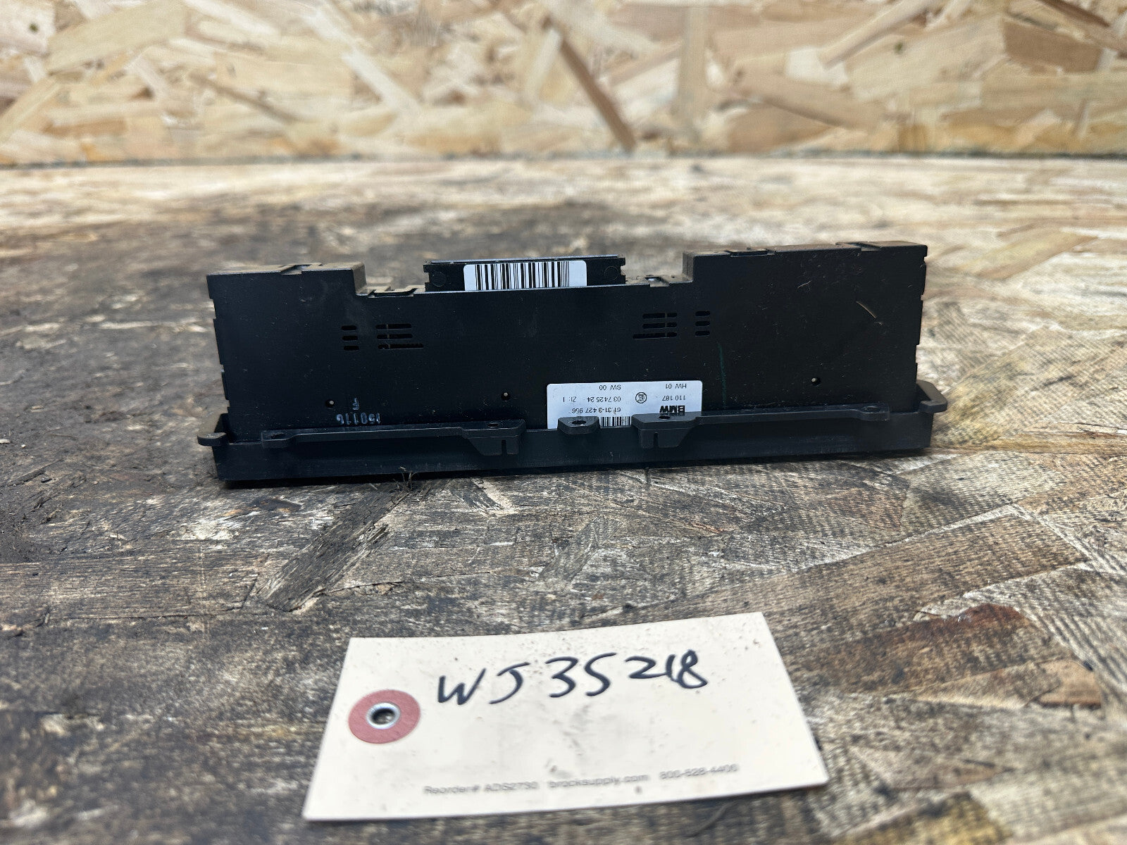 BMW 07-10 E83 X3 FRONT CENTER CONSOLE HEATED SEAT DTC SWITCH PANEL 3427956