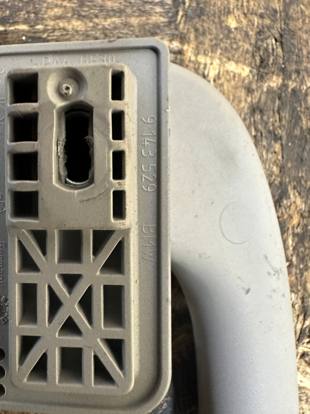 BMW 03-10 E60 5 SERIES LIGHT GRAY GRAB HANDEL SET 4 PC 9143529+9143516+9143530