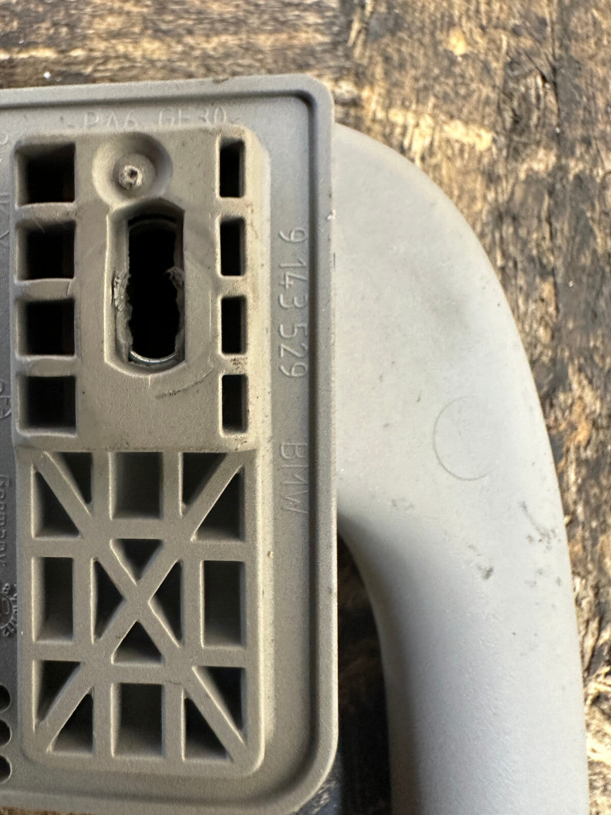 BMW 03-10 E60 5 SERIES LIGHT GRAY GRAB HANDEL SET 4 PC 9143529+9143516+9143530