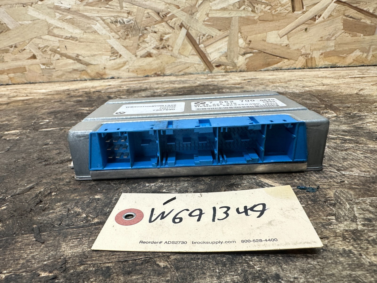 BMW 98-06 E46 E53 E83 3 SERIES X3 X5 TRANSISSION CONTROL MODULE TCU OEM 7552700