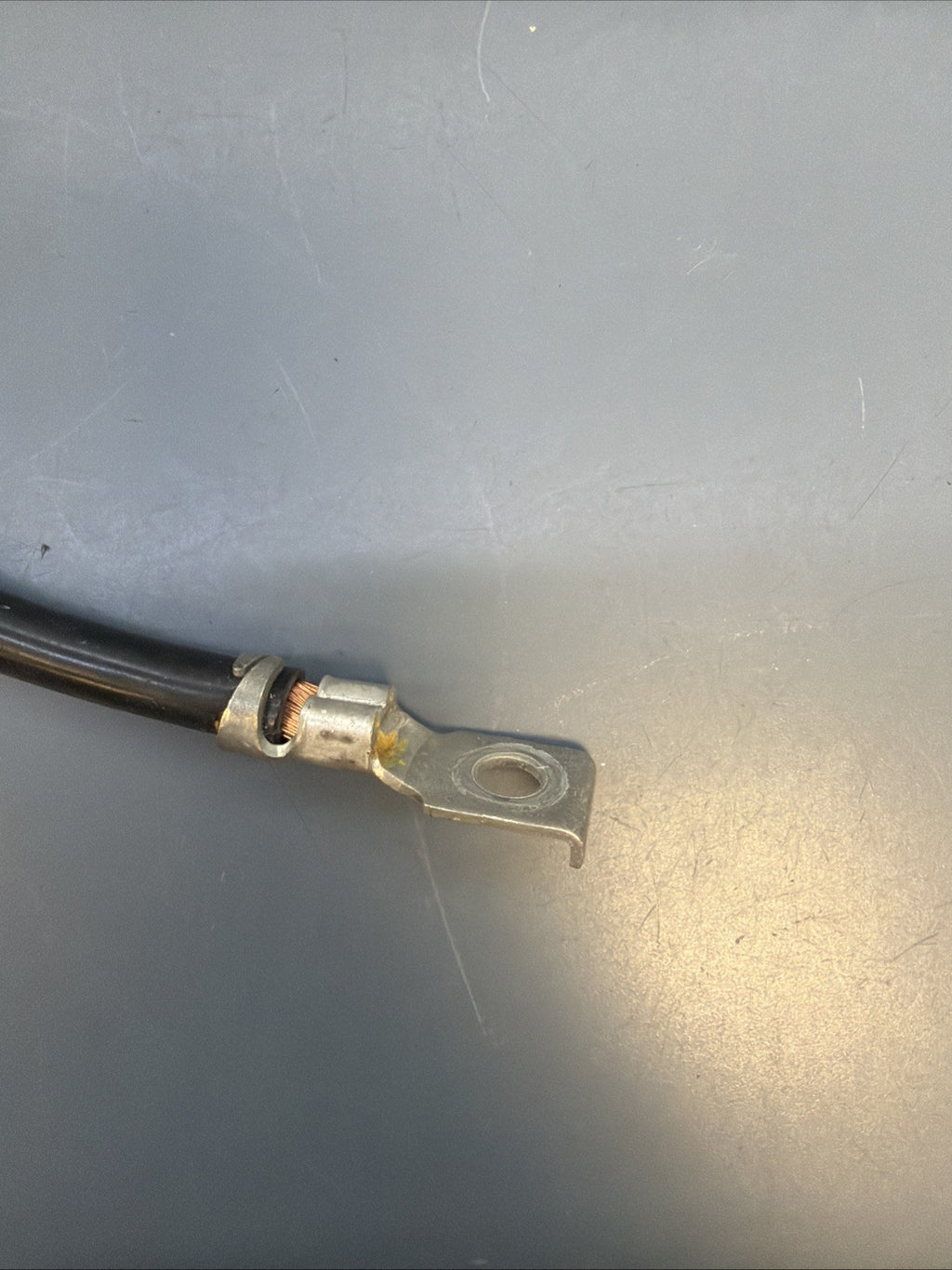 12-15 BMW E84 X1 IBS Negative Battery Ground Cable Terminal Harness OEM 7618677