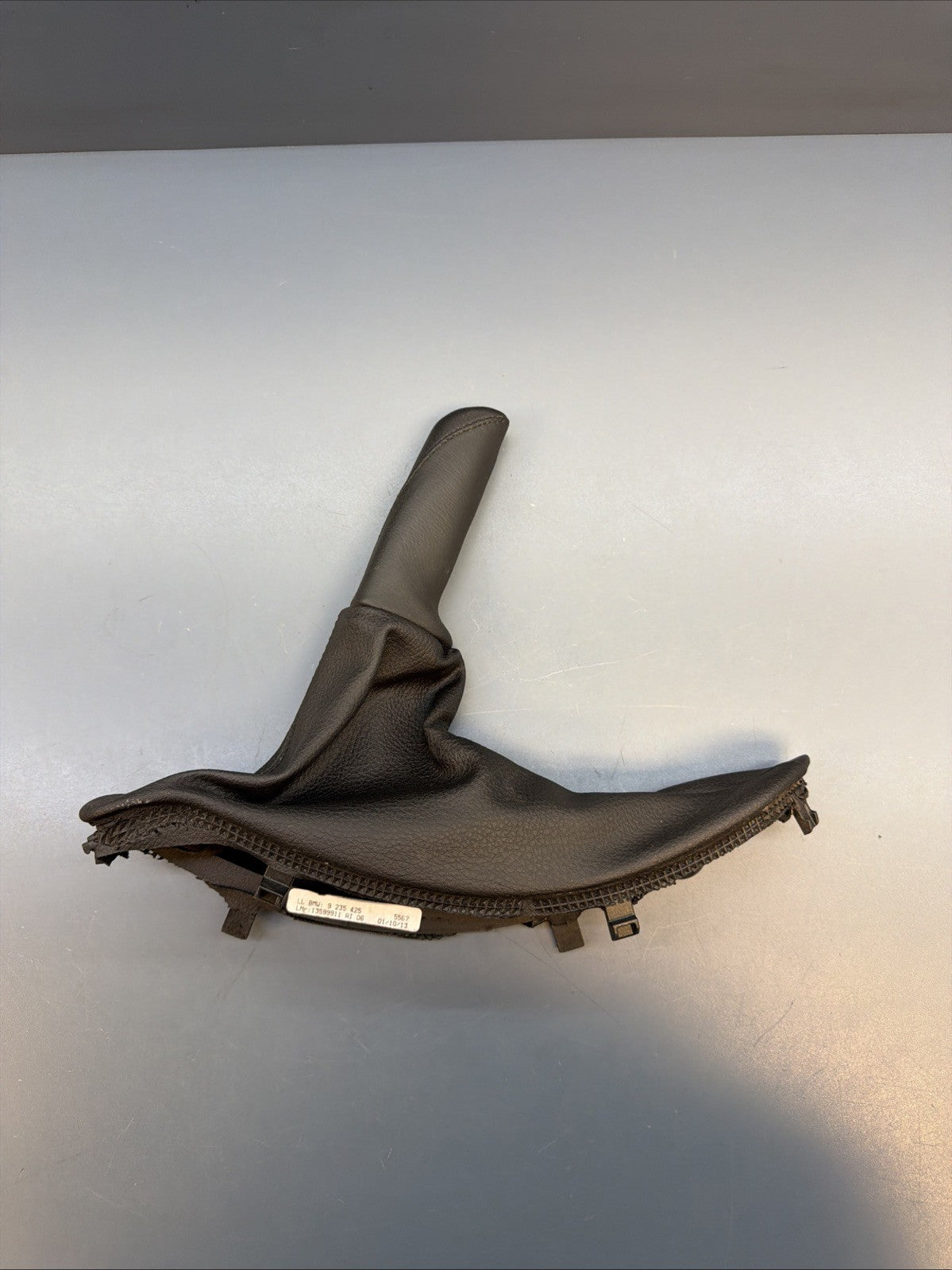 12-20 BMW F30 F34 F36 3/4 Series Emergency Brake Handle Leather Boot 9235425