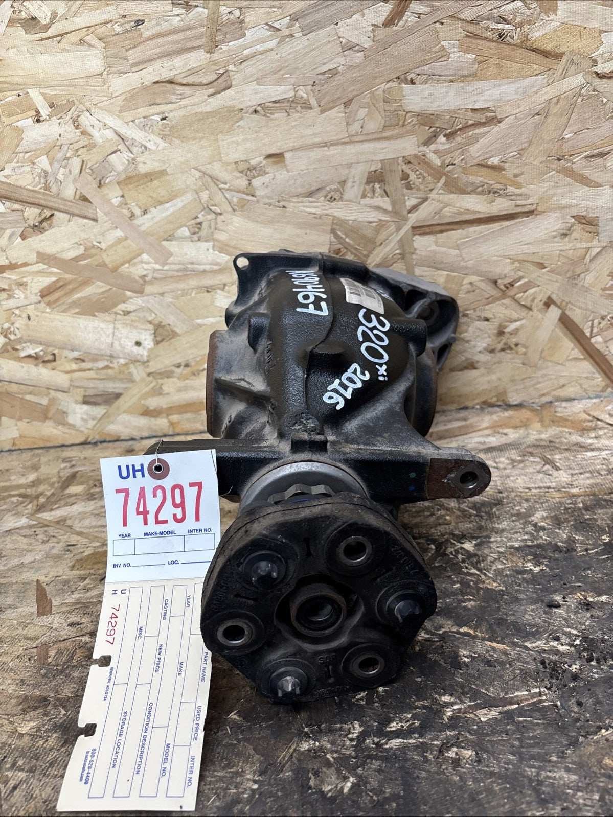 BMW REAR DIFFERENTIAL 3 SERIES 3.15 FINAL DRIVE F30 3310 7603747 AWD