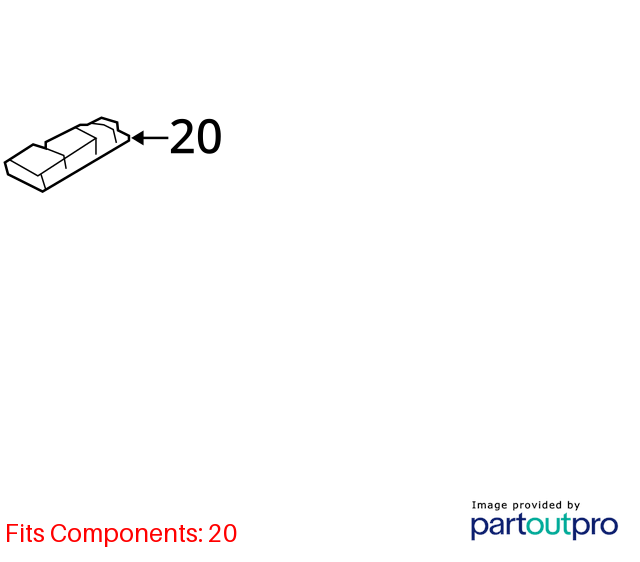 07-13 BMW E70 X5 REAR RIGHT INTERIOR OVERHEAD DOME LIGHT DOMELIGHT 6972974 OEM