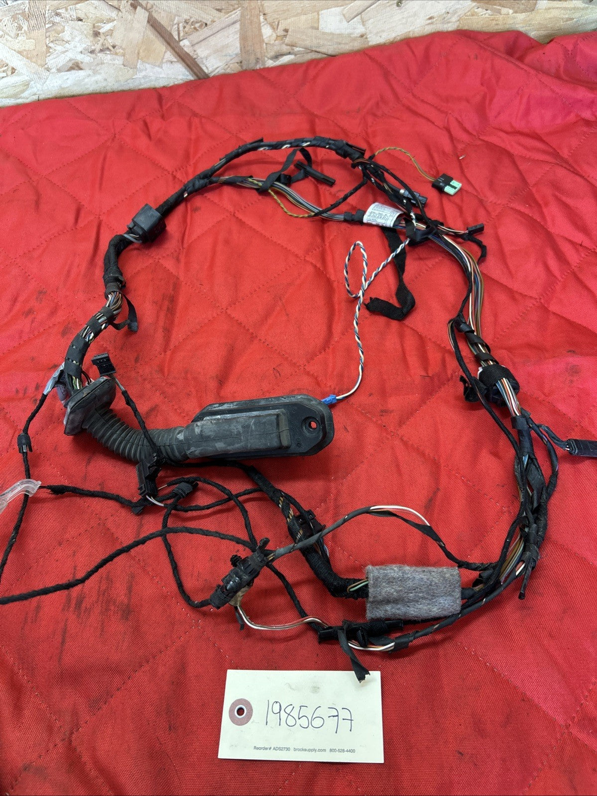 2007-2013 BMW X5 Front Right Door Wiring Harness 9242076 OEM