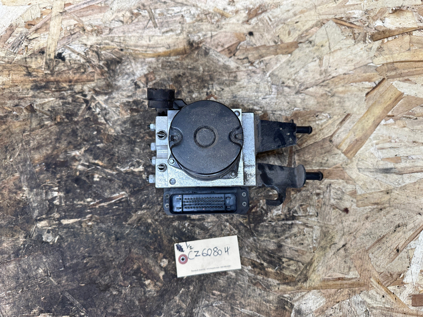 BMW 07-10 E60 5 SERIES ABS BRAKE PUMP+CONTROL UNIT+MOUNTING BRACKET OEM 6774673