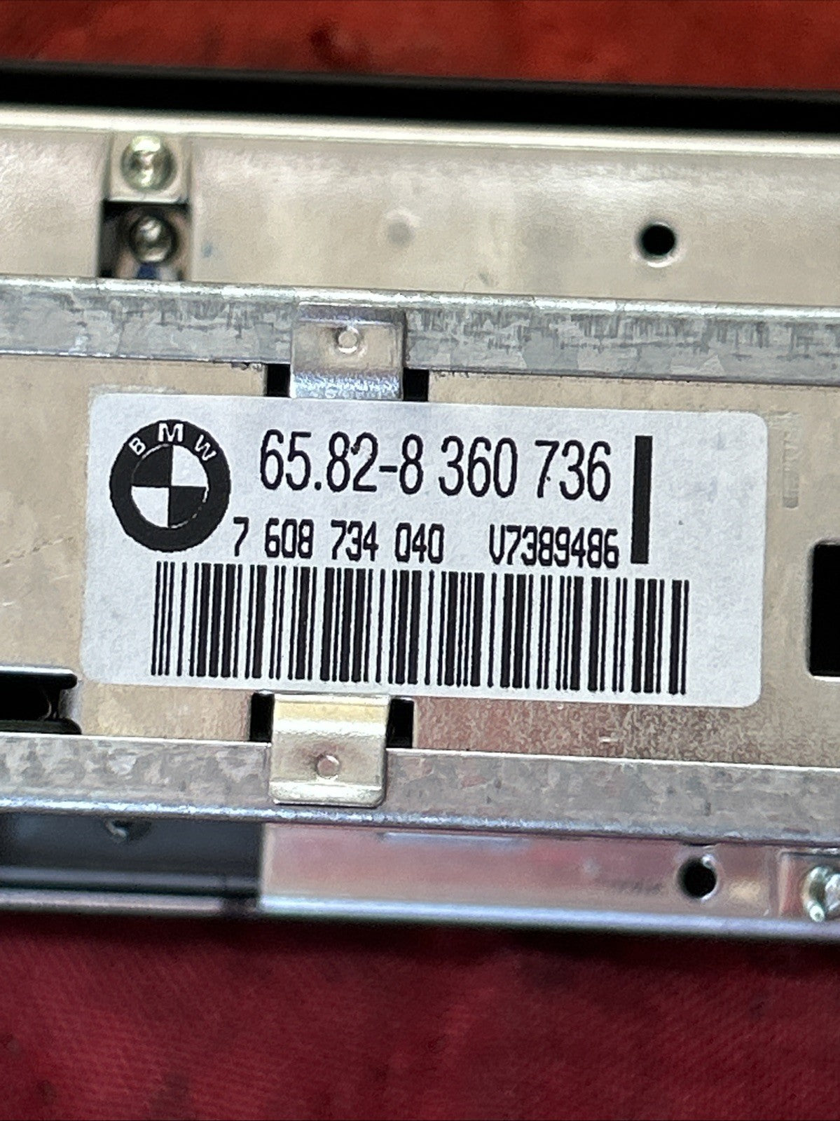 1997-2003 BMW 5 SERIES 525/528/530/M5 ON-BOARD AUDIO MULTI-INFO DISPLAY 8360736