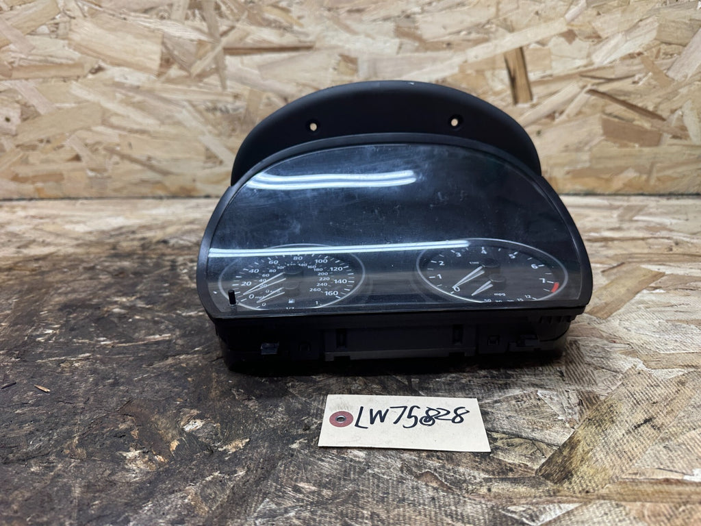BMW 2005-2012 E90 SPEEDOMETER INSTRUMENT GAUGE CLUSTER MPH OEM 9130297
