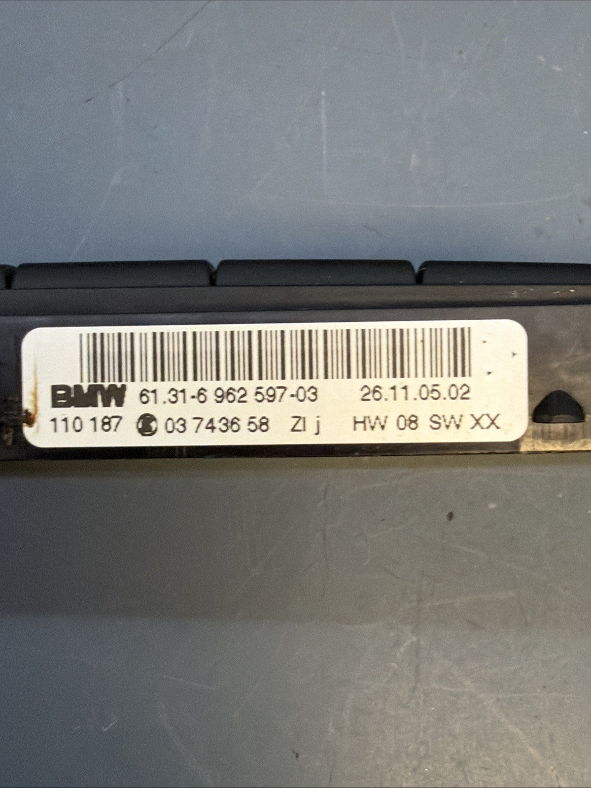 06-12 BMW E90 328i 335i Center Console Multi Switch Unit 6962597 OEM