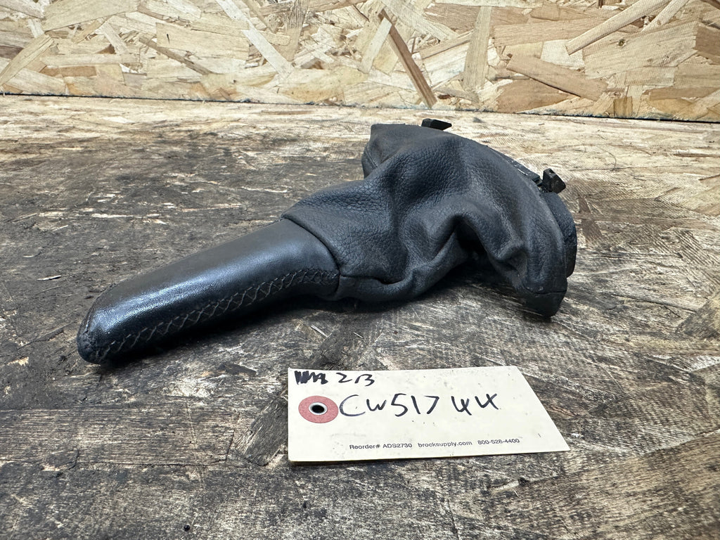 BMW 01-10 E60 5 SERIES BLACK PARKING EMERGENCY BRAKE LEVER OEM 7034081