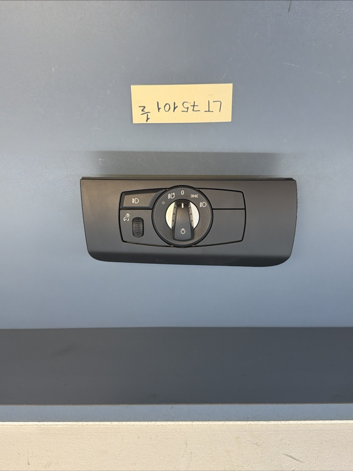 2007 - 2013 BMW X5 E70 Headlight Fog Light Lamp Control Switch OEM 9134728