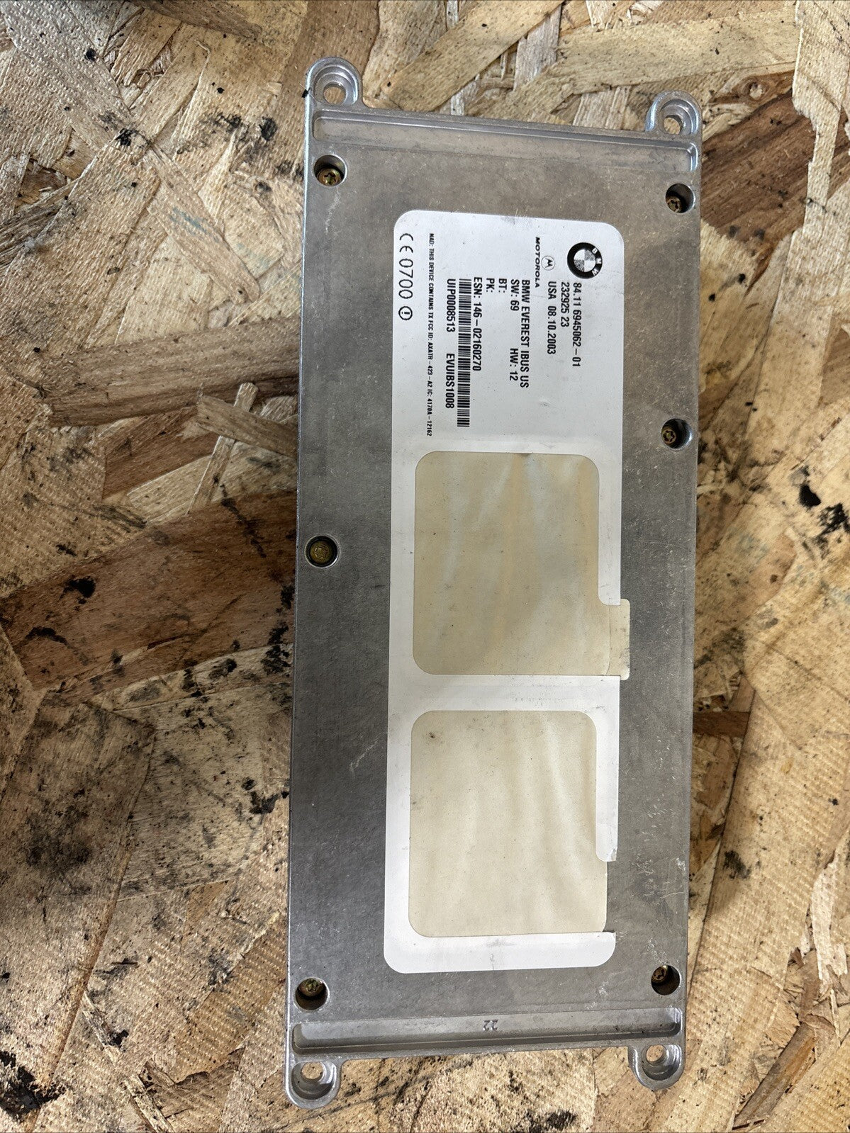 01-06 BMW E46 3-SERIES 330i BLUETOOTH COMMUNICATION CONTROL MODULE 6945062 OEM