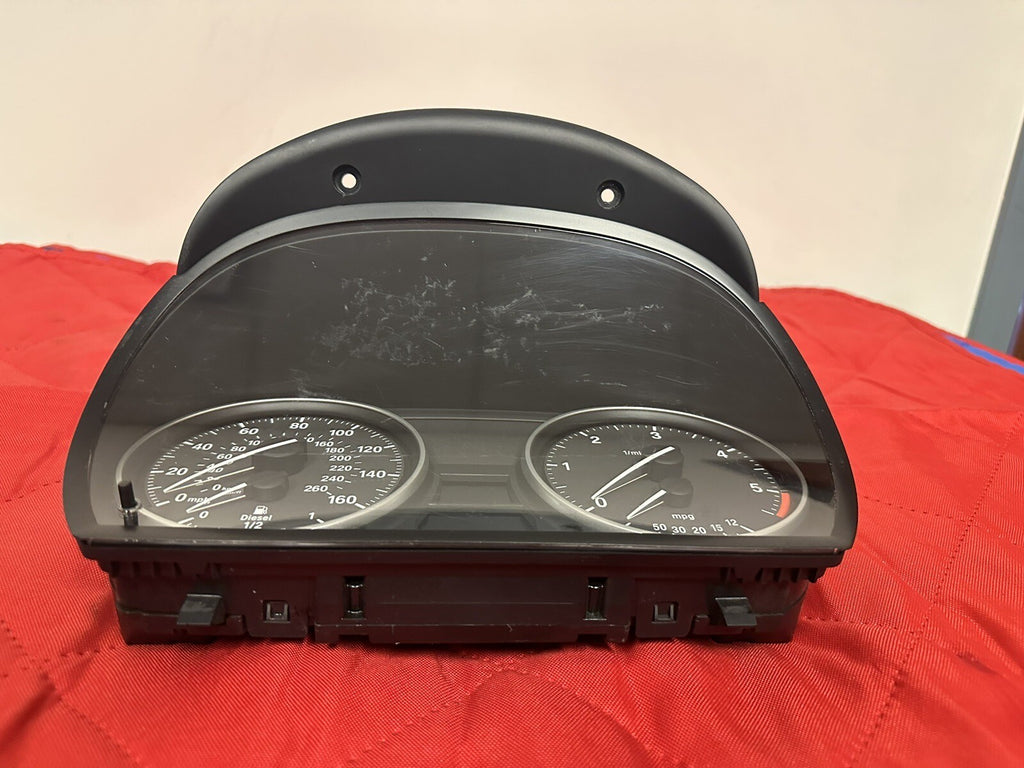09-11 BMW 335D 3 SERIES 3.0L INSTRUMENT CLUSTER  SPEEDOMETER OEM 9220993