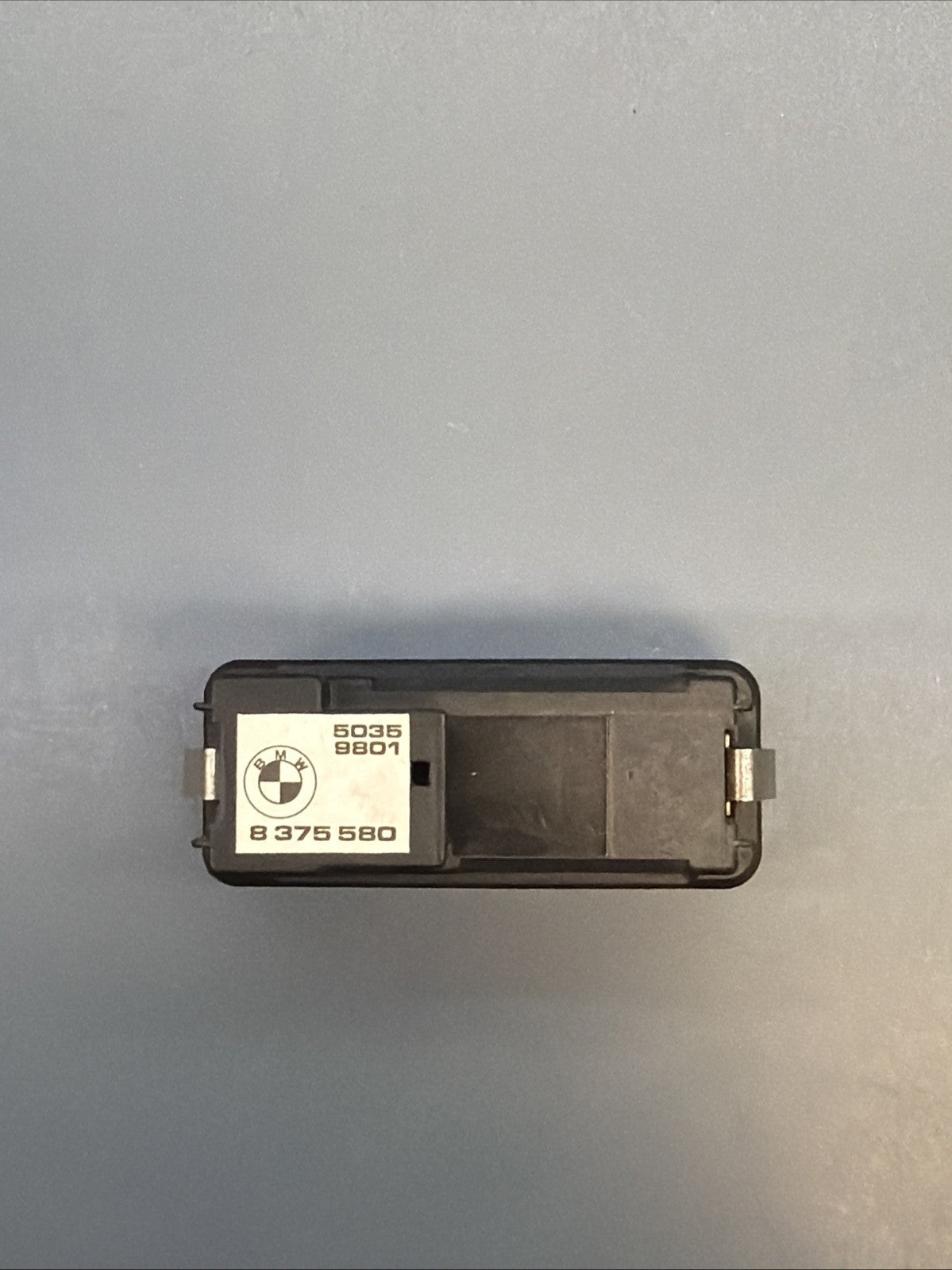07-13 BMW X5 xDrive Rear Trunk Lid Release Open Switch Black 8375580 Oem