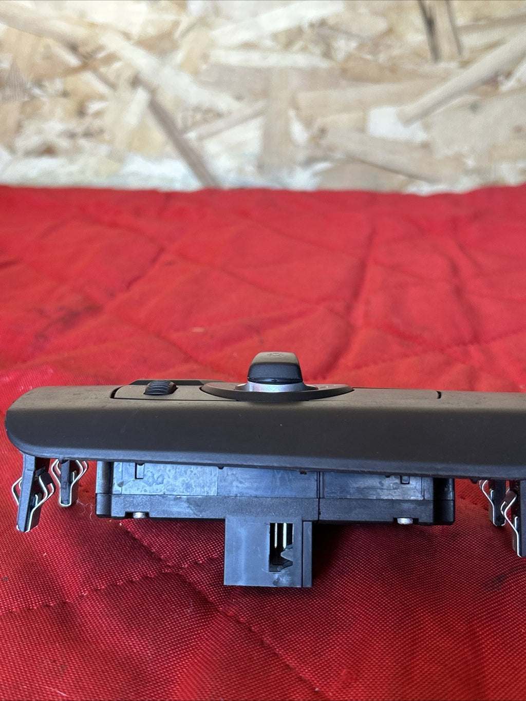 07-13 BMW E70 X5 E71 X6 HEADLIGHT FOG LIGHT CONTROL SWITCH BLACK OEM 9134728
