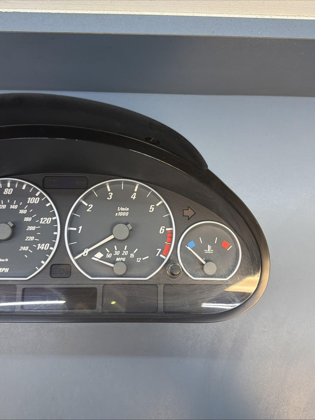 99-06 BMW E46 3 Series Coupe Manual Cluster Gauge 214K MILES 6911318