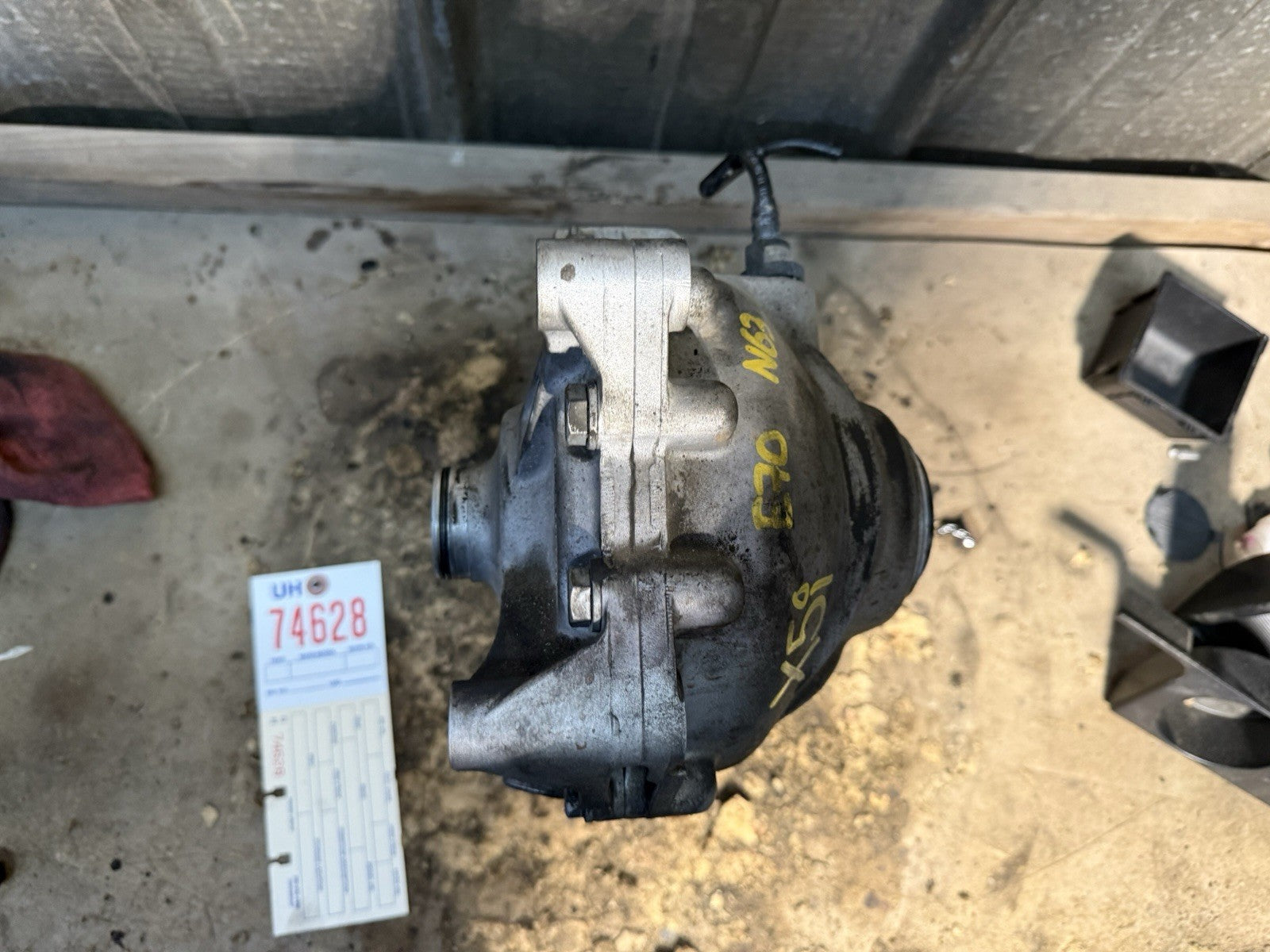 Front X5 E70 Differential Carrier Final 3.15 Drive AWD Diff OEM BMW 7594314
