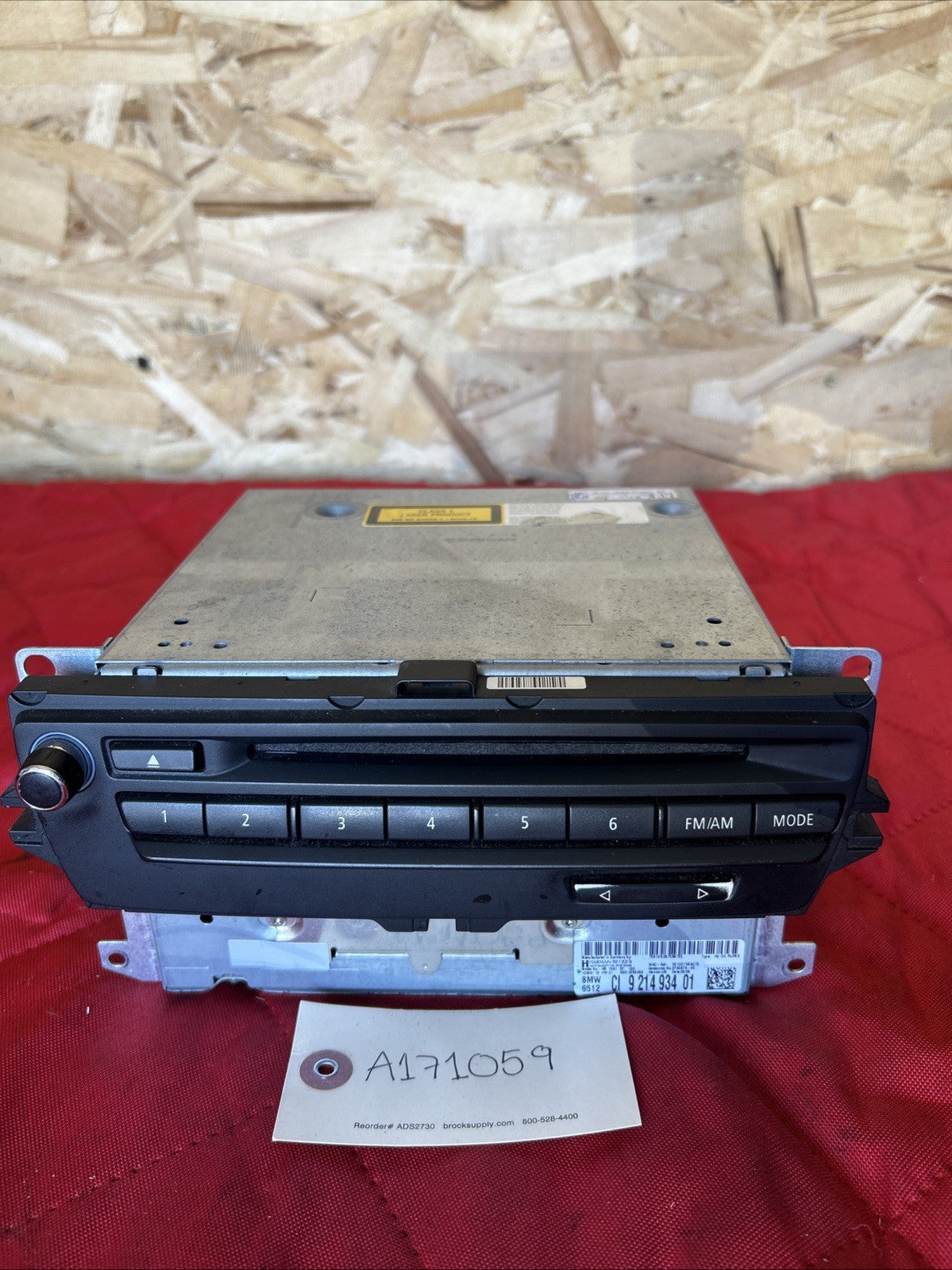 09-13 BMW E90 E92 E93 LCI 335 M3 CIC Navigation Headunit CD FM Radio 9214934