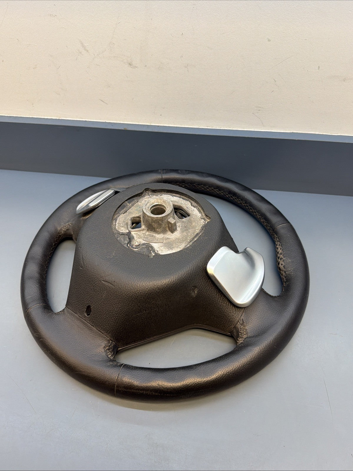 BMW 2011-2017 F25 X3 BLACK LETHER STEERING WHEEL HEATED SPORT OEM 2406058