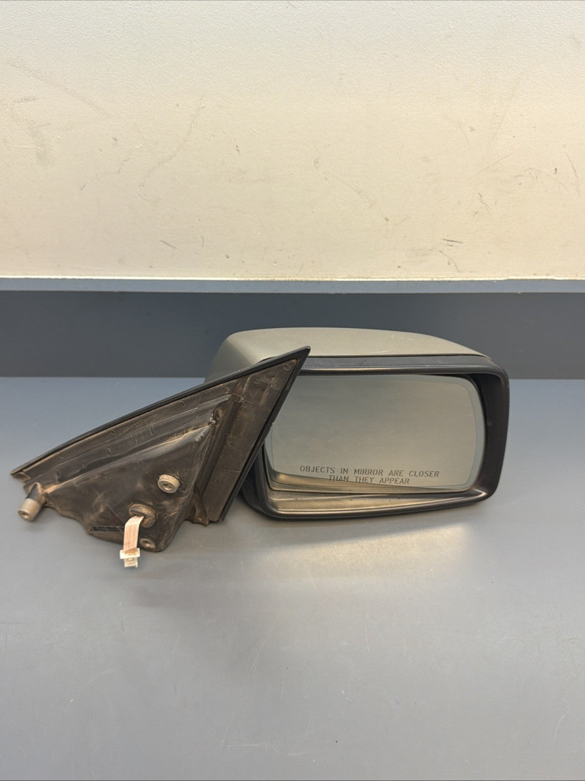 04-10 E83 BMW X3 PASSENGER SIDE RH POWERED DOOR MIRROR BRONZE OEM E1010790