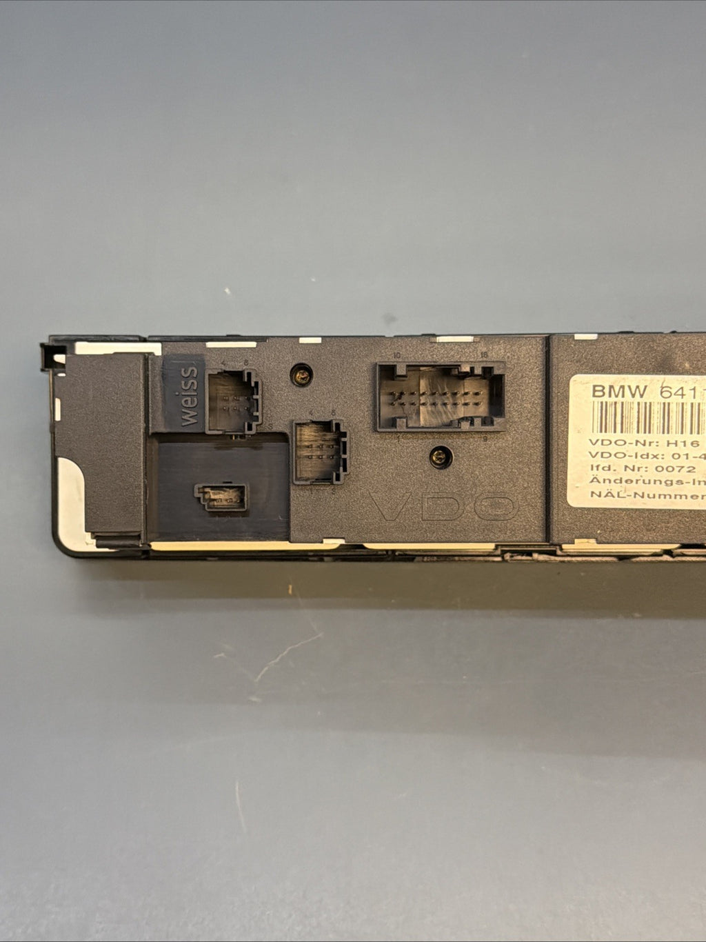 BMW E46 AC CONTROL PANEL CLIMATE CONTROL PANEL 6411-6907898
